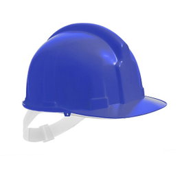 JAR Casco de obra homologado 2001 azul