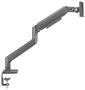 Ewent EW1529 Soporte de Monitor hasta 49 pulgadas, Plata