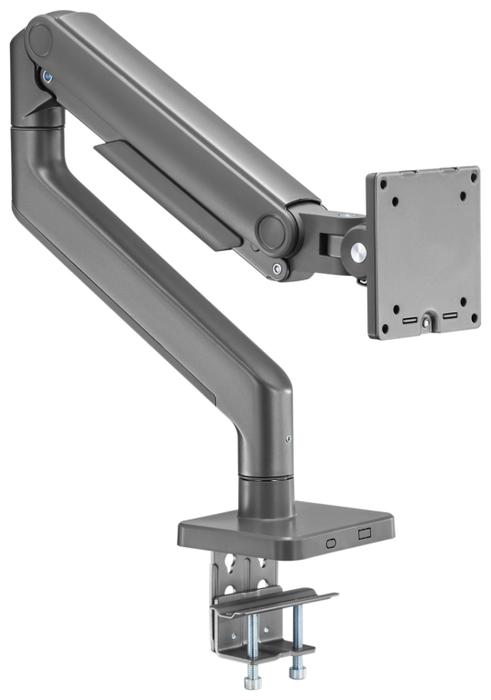 Ewent EW1529 Soporte de Monitor hasta 49 pulgadas, Plata