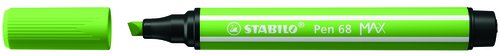 Rotulador Fibra Stabilo Pen 68 Max Verde Claro (Set de 5) Rotulador Fibra Stabilo Pen 68 Max Verde Claro (Set de 5)