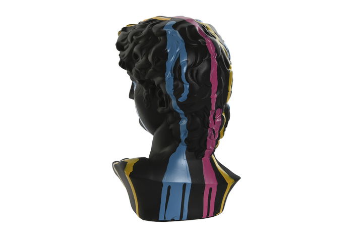 DKD Home Decor Figura Busto Resina Negro Multicolor 9 x 15 x 10 cm (4 Unidades) DKD Home Decor Figura Busto Resina Negro Multicolor 9 x 15 x 10 cm (4 Unidades)