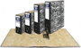 UNIPAPEL Pack de 12 Archivadores de Palanca Novoclas A4 Negro