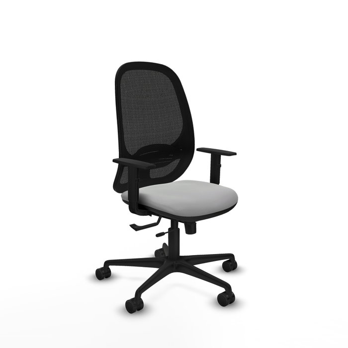 PIQUERAS Y CRESPO Silla de oficina Cilanco Gris claro y Negro PIQUERAS Y CRESPO Silla de oficina Cilanco Gris claro y Negro