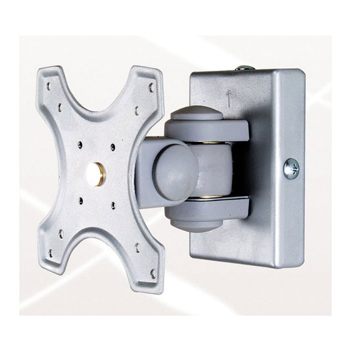 VALUE LCD-Befestigung Wandmontage, 2 Gelenke, bis 32 Zoll, bis 8 kg, 17991125, Montura de Pared para Pantallas, Blanco