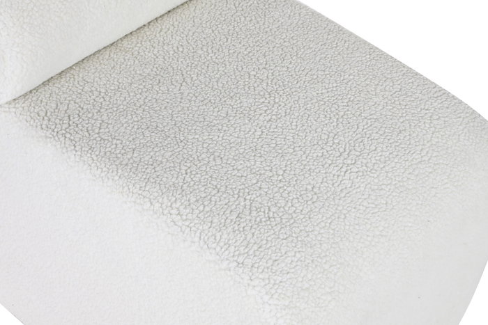 DKD Home Decor Descalzadora Madera DM y Poliéster Blanco