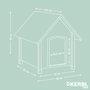 Kerbl Vet Caseta para Perros 100 x 88 x 99 cm
