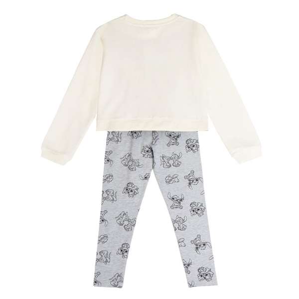 Cerdá Conjunto 2 Piezas Leggin Stitch Algodón Cepillado Niña 8 Años Beige