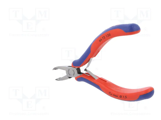 KNIPEX Alicates de corte de frente 120 mm