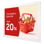Samsung EM13DX 13,3" E-Paper Display E Ink Spectra 6 Digital Signage Tizen OS Blanco