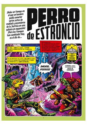 Tebeos Dolmen Editorial S.L. Perro de Estroncio 01