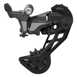 Shimano Cambio Trasero CUES RD-U4020 LINKGLIDE 2x10 Velocidades - Rendimiento Suave y Fiable para Senderos, Grava y Urbano