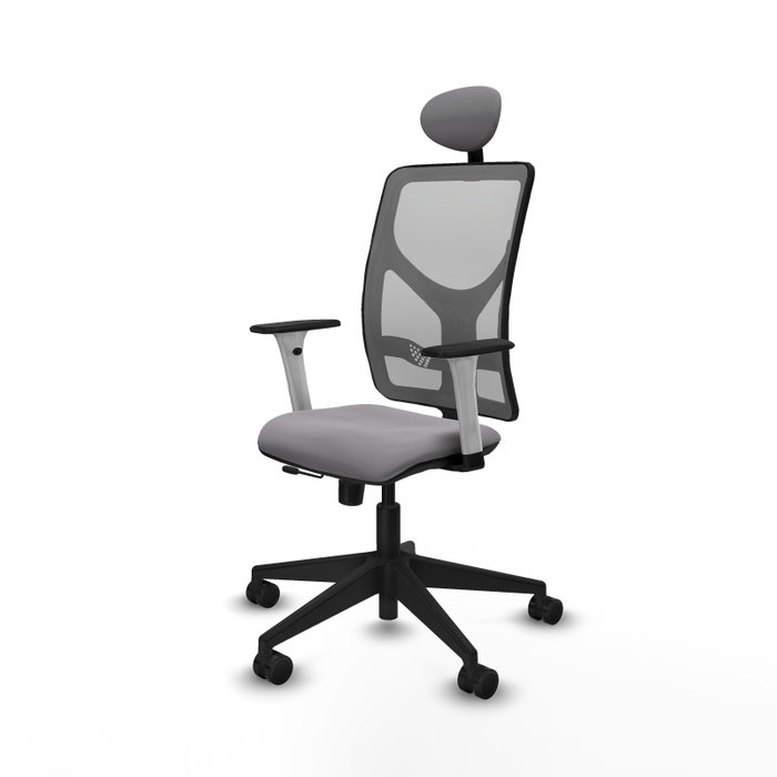 PIQUERAS Y CRESPO Silla de oficina Motilla Gris con mecanismo Sincro/Traslack PIQUERAS Y CRESPO Silla de oficina Motilla Gris con mecanismo Sincro/Traslack
