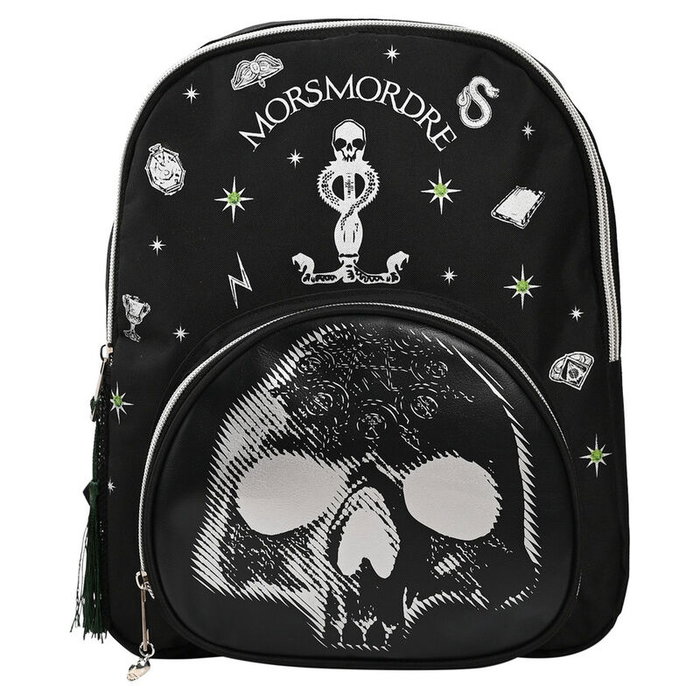 WIDDOP & CO Mochila Tenebrosa Dark Arts Harry Potter, Tejidos de Alta Calidad con Adornos Auténticos WIDDOP & CO Mochila Tenebrosa Dark Arts Harry Potter, Tejidos de Alta Calidad con Adornos Auténticos