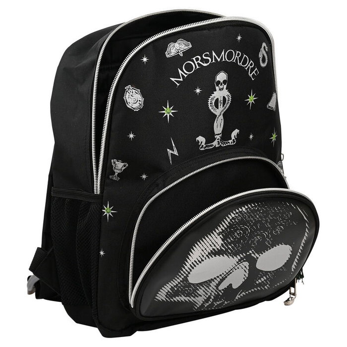WIDDOP & CO Mochila Tenebrosa Dark Arts Harry Potter, Tejidos de Alta Calidad con Adornos Auténticos WIDDOP & CO Mochila Tenebrosa Dark Arts Harry Potter, Tejidos de Alta Calidad con Adornos Auténticos