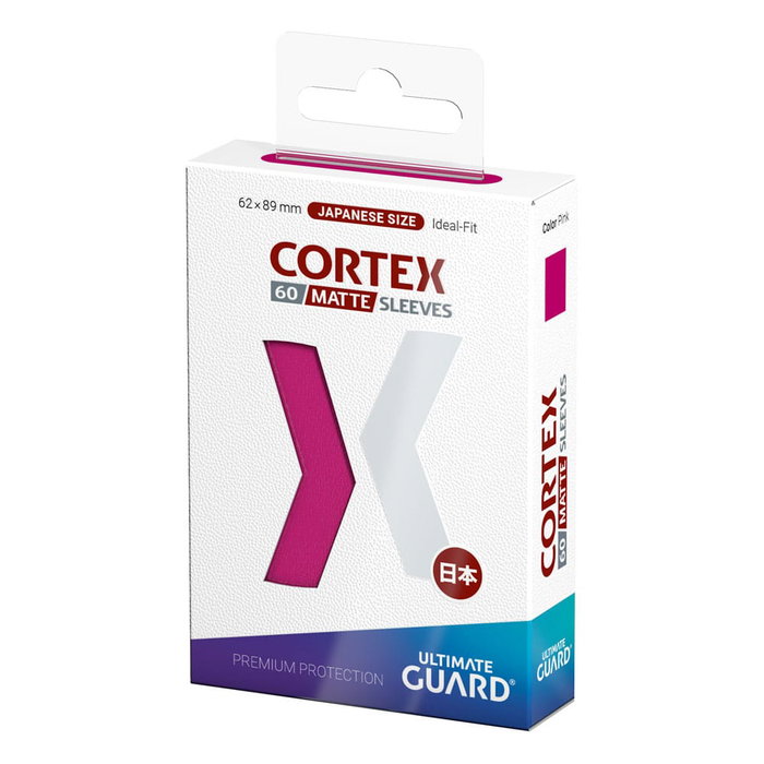 Ultimate Guard Cortex Sleeves Matte Japanese Size (60) - Pink