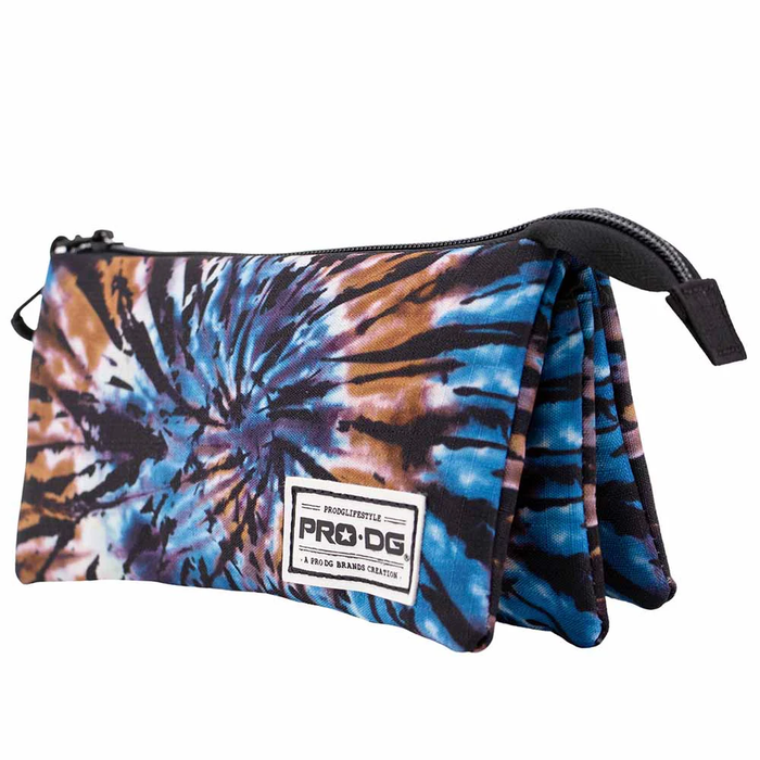 Pro-Dg Estuche Portatodo Triple HS Trip PRO-DG Multicolor con 3 Compartimentos y Cierre Cremallera
