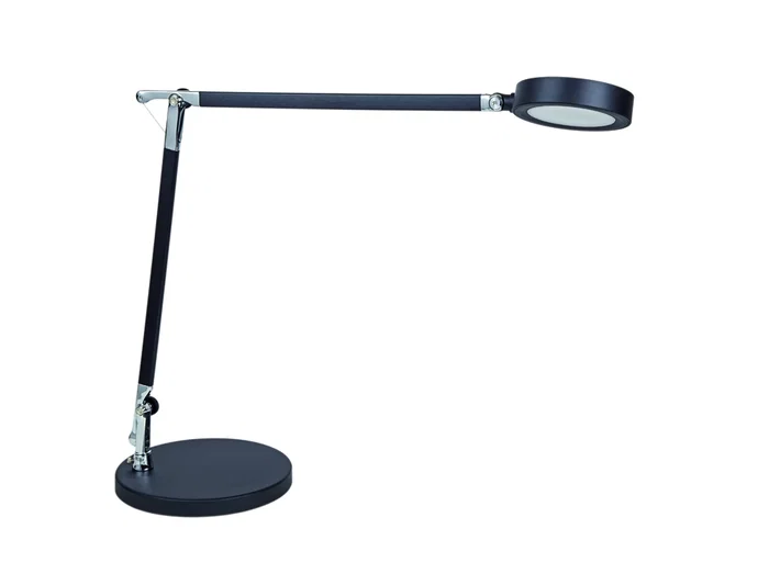 Maul Lámpara de Escritorio LED 5W 618lm Luz Ajustable Panel Táctil Doble Brazo Negra