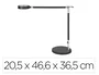 Maul Lámpara de escritorio LED 5W con panel táctil y doble brazo, negra