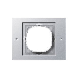 GIRA Marco TX_44 para 1 mecanismo, color aluminio