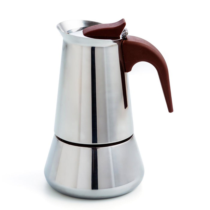 Cafetera Inox Milan Quid 12 Tazas (4 Unidades) Cafetera Inox Milan Quid 12 Tazas (4 Unidades)