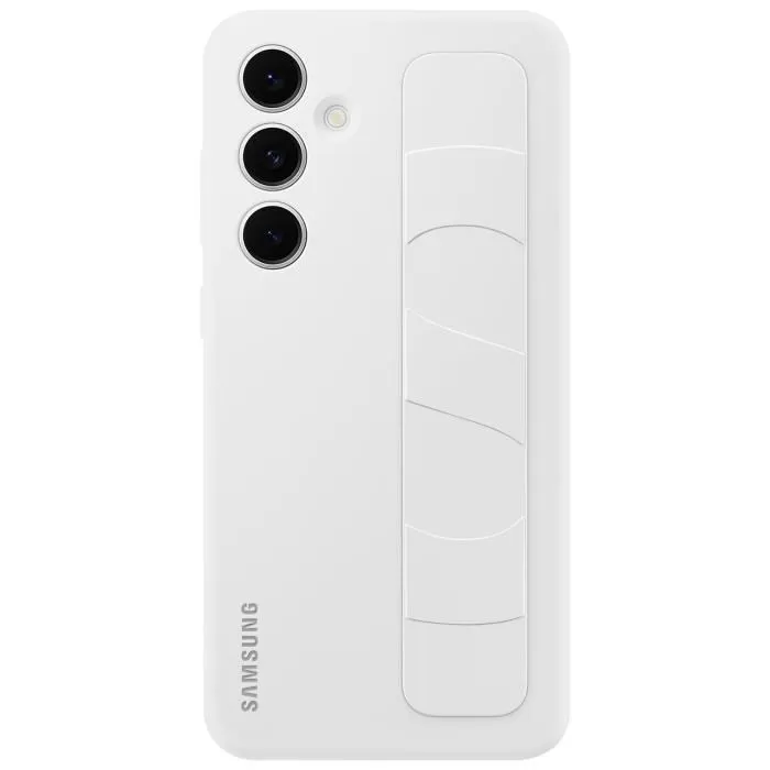 Samsung Standing Grip Case para Galaxy S25+, Blanco Samsung Standing Grip Case para Galaxy S25+, Blanco