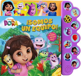 PLANETA JUNIOR Dora. Somos un equipo. Libro con 10 sonidos