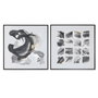 DKD Home Decor Cuadro Lienzo Abstracto Surtido de 2 Piezas 104x4x103,5 cm