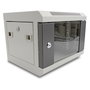 DeLOCK Gabinete de red 10 pulg. 4U con puerta de vidrio Gris