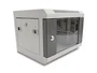 DeLOCK Gabinete de red 10″ con puerta de vidrio 4U gris