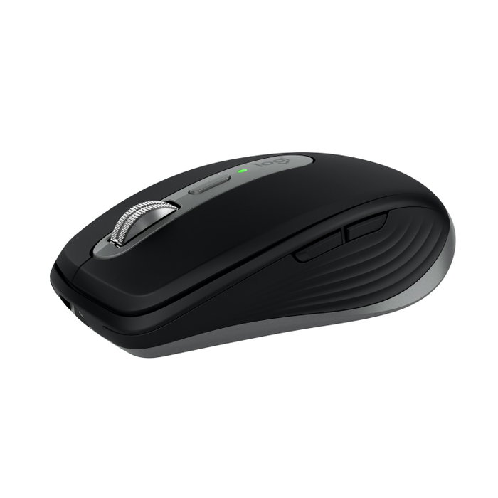 Logitech MX Anywhere 3S for Mac Ratón Inalámbrico 8000 DPI Negro/Grafito
