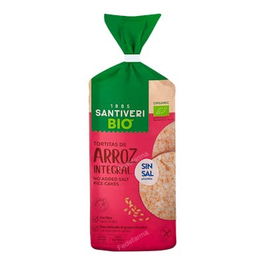 SANTIVERI Tortitas De Arroz Integral Bio Sin Sal 100Gr