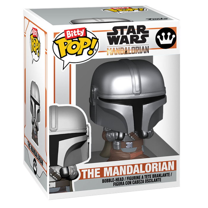 Funko Star Wars Bitty POP! Ride N1 Starfighter con The Mandalorian y Grogu