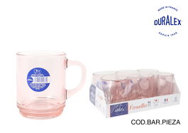 Duralex Mug Apilable 26 cl Rosa "Versailles" (72 Unidades)