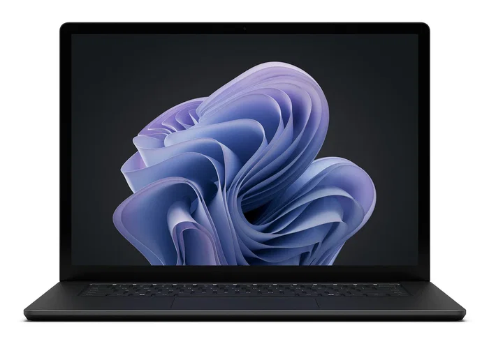 Microsoft Surface Laptop 6 Portátil 15" Intel Core Ultra 5 135H, 16GB RAM, 512GB SSD, Pantalla Táctil 3:2, Windows 11 Pro Negro - PC con IA para Empresas