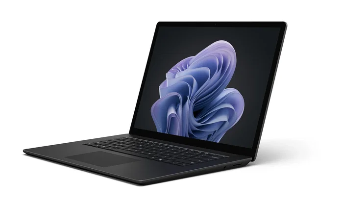Microsoft Surface Laptop 6 Portátil 15" Intel Core Ultra 5 135H, 16GB RAM, 512GB SSD, Pantalla Táctil 3:2, Windows 11 Pro Negro - PC con IA para Empresas
