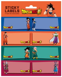 ERIK Blíster de etiquetas adhesivas Dragon Ball