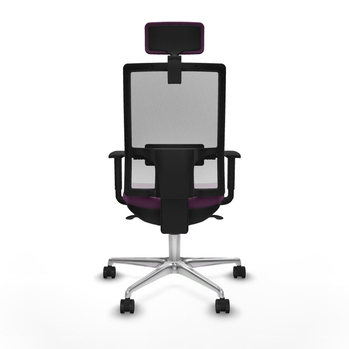 PIQUERAS Y CRESPO Silla de oficina Horna con Mecanismo Sincro Morado y Blanco PIQUERAS Y CRESPO Silla de oficina Horna con Mecanismo Sincro Morado y Blanco