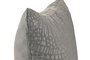 DKD Home Decor Cojín Algodón Jaquard Gris 60x60 cm (Pack de 2)