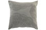 DKD Home Decor Cojín Algodón Jaquard Gris 60x60 cm (Pack de 2)