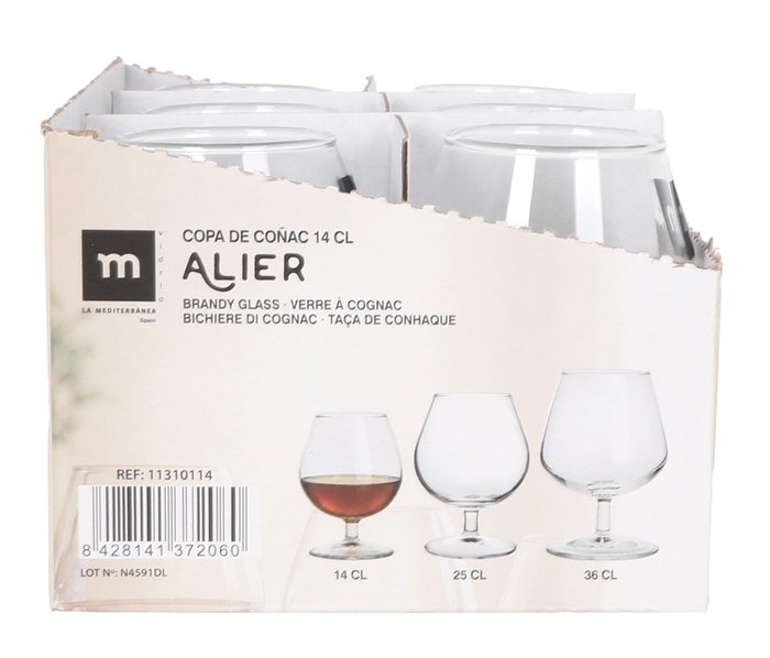 La Mediterranea Copa de Coñac Alier Md 132ml