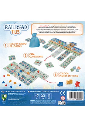 Asmodee Railroad Tiles