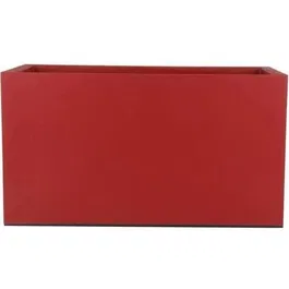 Riviera RIV3580798265562 Bin de Flores de Granito - 60x30 cm - Rojo