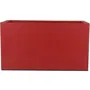Riviera RIV3580798265562 Bin de Flores de Granito - 60x30 cm - Rojo