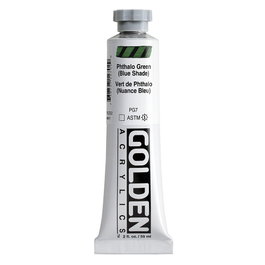 Golden Heavy Body Colores Acrílicos Thalo Verde (Azul) 59 ml