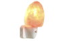 DKD Home Decor Lámpara de Sal del Himalaya Aplique Estilo Árabe, Rosa y Blanco, 12x12x6 cm - Salt lamps, incluye bombilla E14