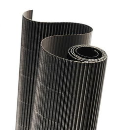 Carton Ondulado Canson 300G Rollo 0,5X0,7 M Negro Paquete De 10
