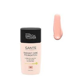 SANTE NATURKOSMETIK Maquillaje Fluido Radiant Care 02 Rose Linen 30 Ml Vegano