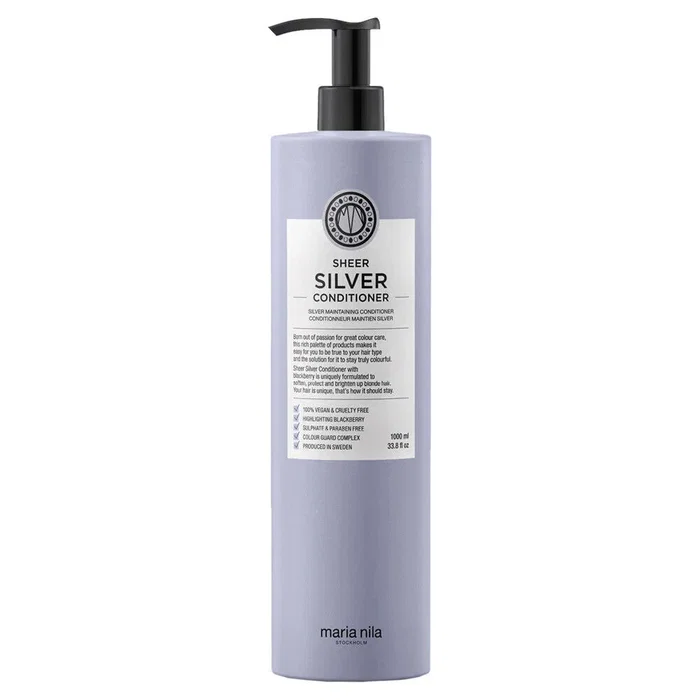 Maria Nila Sheer Silver Acondicionador 1000 ml (Reacondicionado)