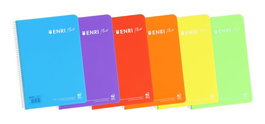 Bloc Enri Plus Tapa Pp Fº 80H Cuadric.5X5 90G Surtido (6 Col.) (Set de 5)