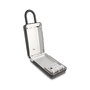 DeLOCK 20933 - Caja fuerte para llaves con candado de combinación numérica, de aluminio y plástico, negro, 89 x 208 x 47 mm, 490 g